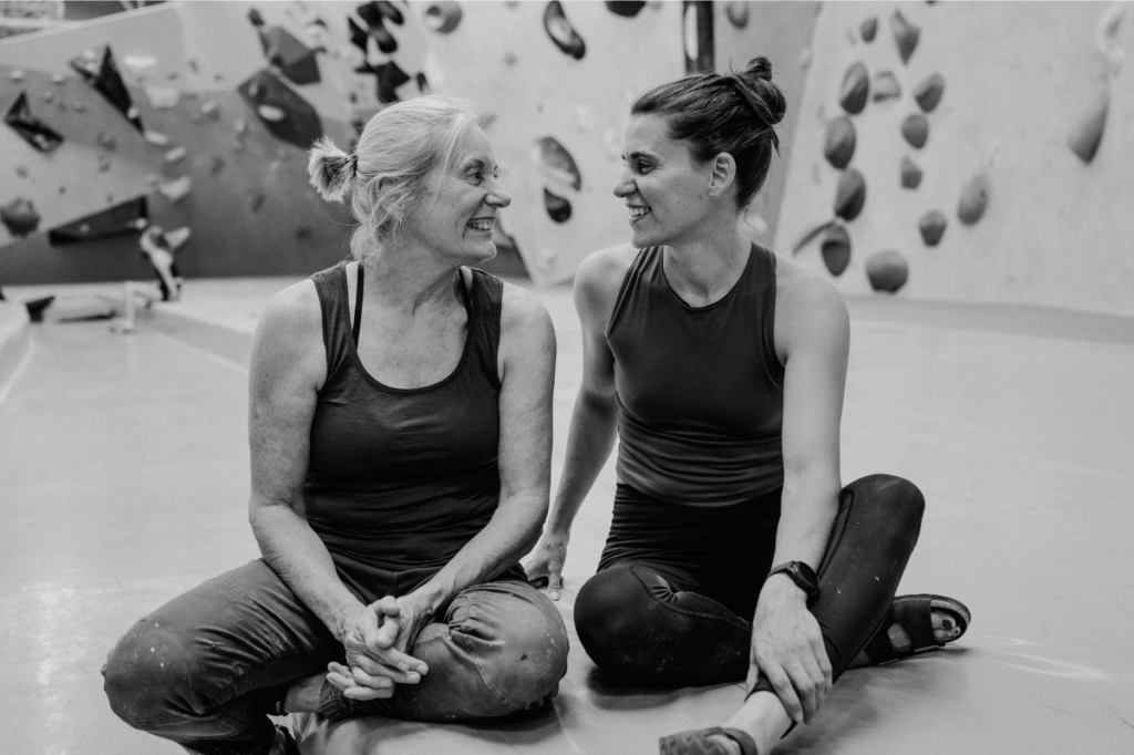 Helga und Jana Münzenberg, Gründerinnen von She Climbs – Klettertraining in der Schwangerschaft
