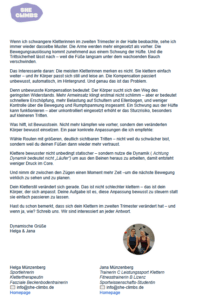 Trimester mails Workbook-Schwangere